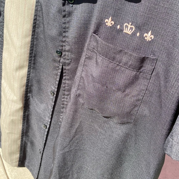 Steady Men Bowling Shirt with Single Panel - Picture 3 of 7